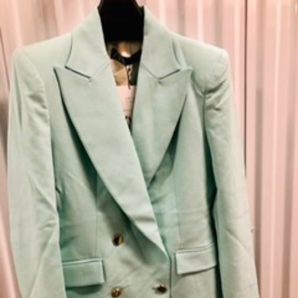 NWT ZARA Double Breasted Blazer Pants Suit, M